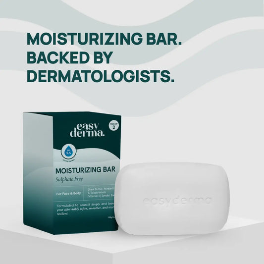 Moisturizing Bar - Soothes Dry, Itchy & Flaky Skin, Hydrates & Moisturizes