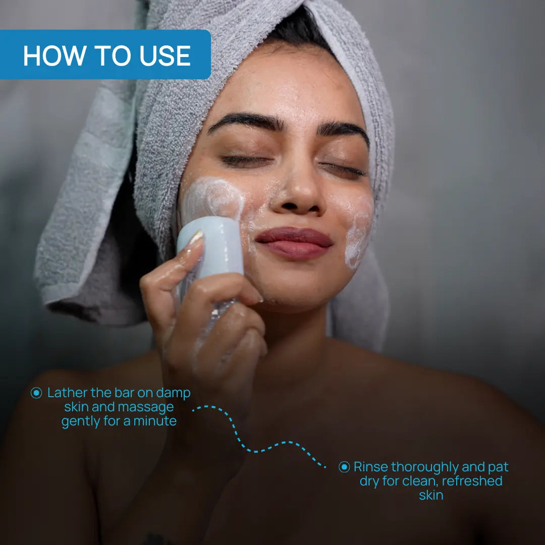Acne Support Bar - Inhibits Bacterial Growth, Controls Acne & Hydrates Your Skin