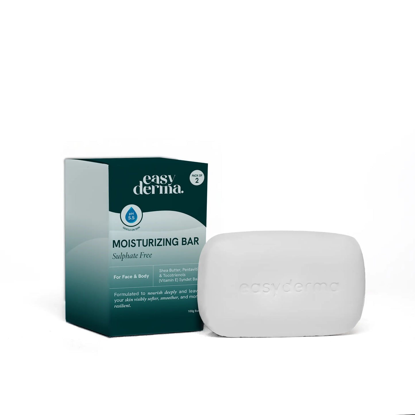 Easyderma Moisturizing Bar (Pack of 2)
