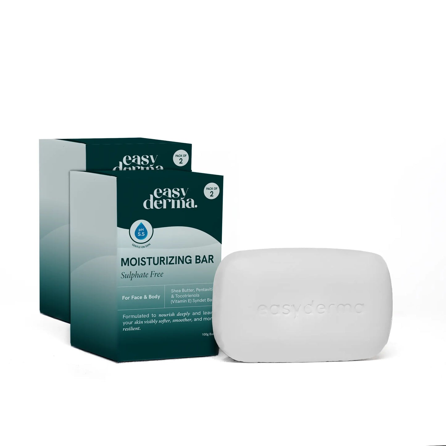 Easyderma Moisturizing Bar (Pack of 2)
